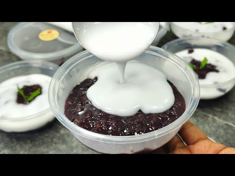 GA USAH DI RENDAM, LANGSUNG MASAK AJA. HASILNYA MATANG SEMPURNA JADI BUBUR KETAN HITAM YANG ENAK.