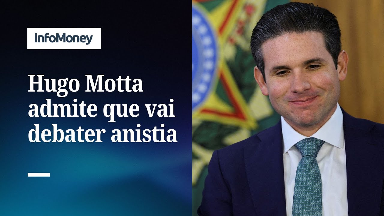 Após pressão do Centrão Motta admite debater anistia após julgamento de Bolsonaro | InfoMoney News