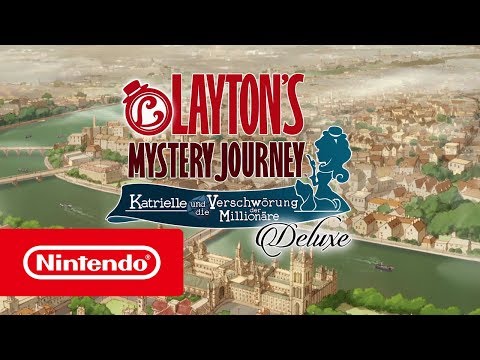 LAYTON'S MYSTERY JOURNEY ? Launch-Trailer (Nintendo Switch)