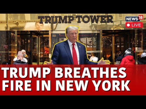 Trump In New York LIVE | Donald Trump LIVE | Trump News Conference | Trump vs Harris Debate | N18G