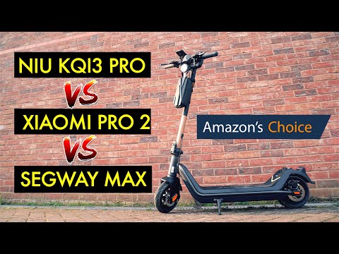 Amazon's BEST NEW Electric Scooter... NIU KQ13 vs XIAOMI PRO 2 vs SEGWAY NINEBOT MAX | Review