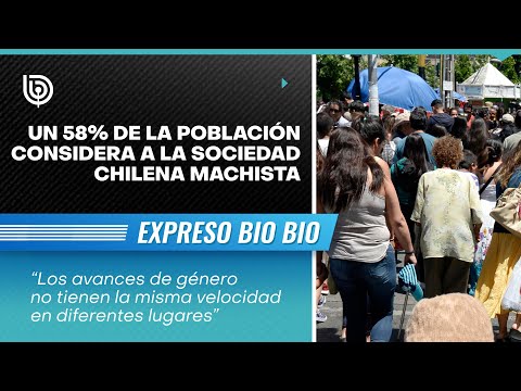 Un 58% de la población considera a la sociedad chilena machista