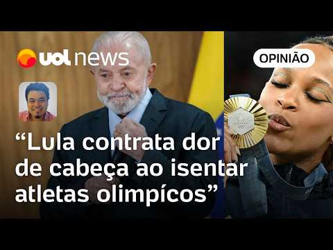 MP que isenta atletas olimpícos é um mimo de Lula que vai gerar dor de cabeça ao governo | Sakamoto