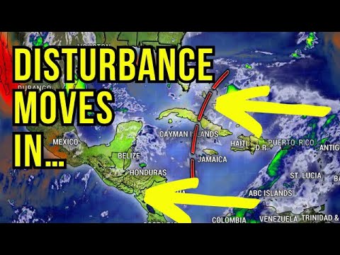 Disturbance Brings Rain & Storms!
