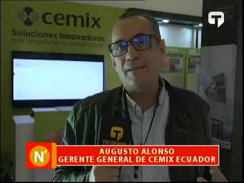 Grupo Cemix presentó novedades feria Constru Vivienda - Cuenca