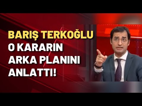 Barış Terkoğlu, İmamoğlu davasının arka planını anlattı