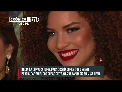 Convocan a diseñadores para Trajes de Fantasía en Miss Teen Nicaragua 2022