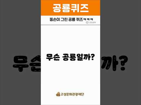 아무나 못 맞추는 공룡퀴즈 🦕 궁금하면 맞춰봐 🎶