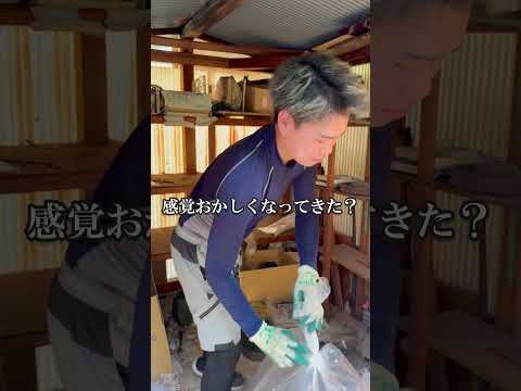 灼熱の倉庫 #shorts #断捨離 #イーブイ片付けチャンネル #掃除 #リフォーム #diy