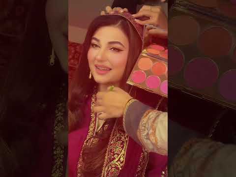 Honored to glam the ever-graceful Javeria Saud for her special Ramadan transmission
