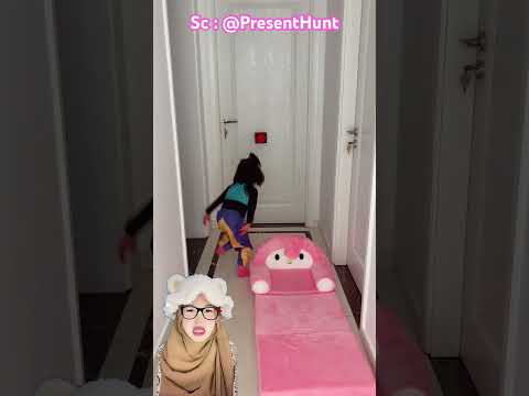 Adik Bobo harus pakai lampu terang ⁉️ @PresentHunt