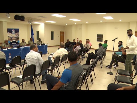 Police Meet With Maraval Residents