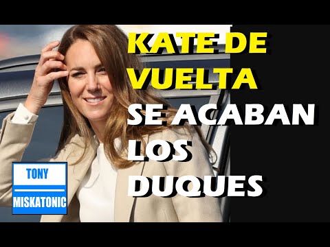 KATE MIDDLETON DE REGRESO. REYES DE ESPAÑA RECIBEN PRESIDENTE COLOMBIA. SE ACABAN LOS DUQUES.