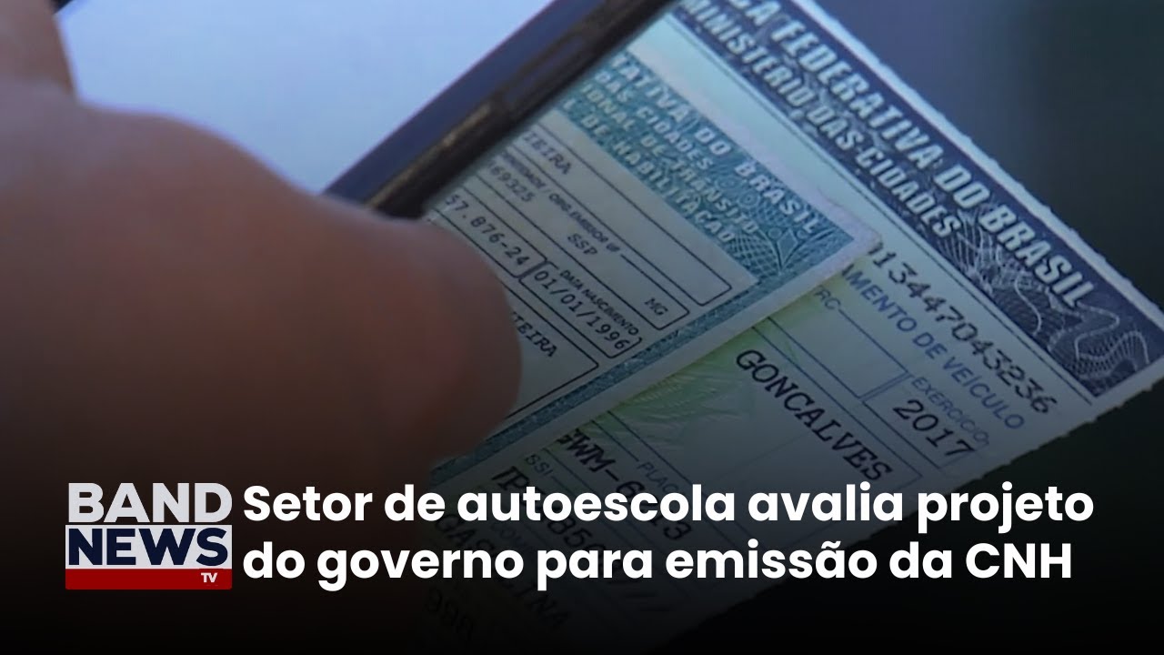 Governo estuda fim da obrigação de contratar autoescola para tirar CNH | BandNews TV