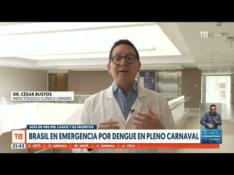 Brasil en emergencia por dengue en pleno carnaval