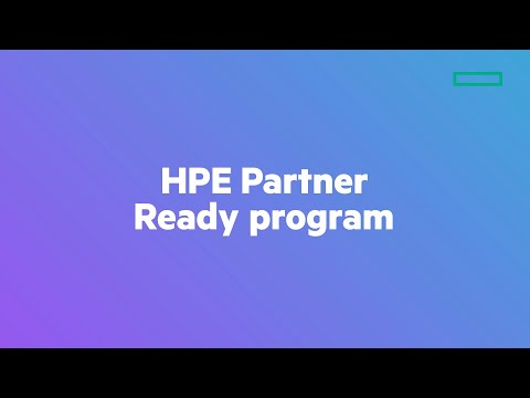 HPE Partner Ready Vantage - Flexibility, Capability & Differentiation