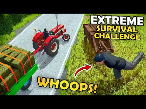 IT'S ALMOST TIME TO RIP OUT OUR FIELD - EXTREME Survival Challenge | Episode 22