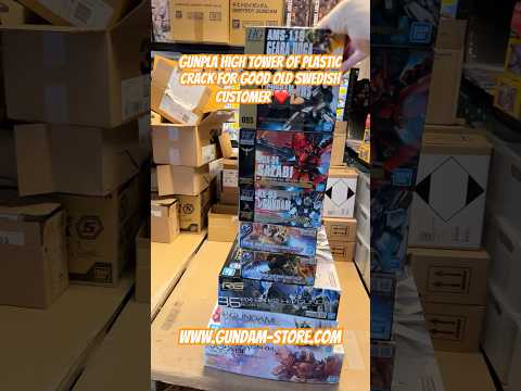 ホビーの動画サムネイル - Gunpla high tower of plastic crack for good old Swedish customer ❤️💪🏽 #gundam #gunpla #modelkit
