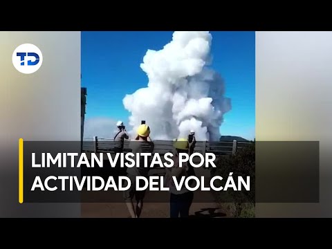 Actividad del volcán Poás limita visita de turistas; afecta a comerciantes