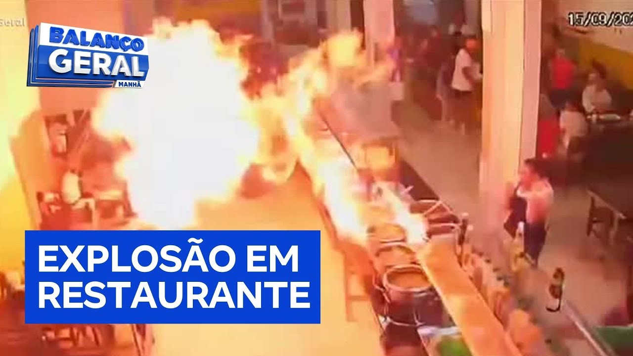 Explosão em restaurante na Bahia deixa dois feridos em estado grave