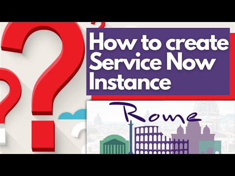 HOW to CREATE SERVICE NOW INSTANCE |  Service Now Latest Rome Release
