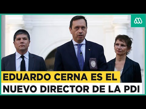 Presidente Boric nombra a Eduardo Cerna como el nuevo director de la PDI