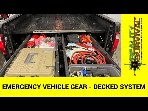 Decked Truck Tool Box - Emergency Gear Storage For Prepping