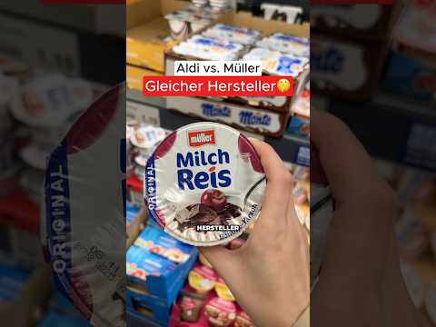 Müller und Milsani - gleicher Hersteller, großer Preisunterschied!  #mydealz #müller #eigenmarke
