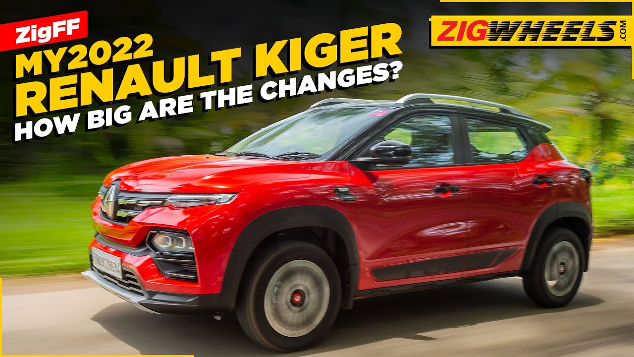 MY22 Renault Kiger Launched | Visual Changes Inside-Out And New Features | Zig Fast Forward