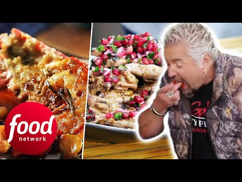 Guy Bites Into Sweet & Sour Chicken Wings, Juicy Quail AND Succulent Lobster | Guy’s Ranch Kitchen