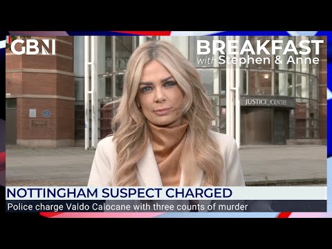 Nottingham attacks suspect, Valdo Calocane, charged with three counts of murder | Ellie Costello