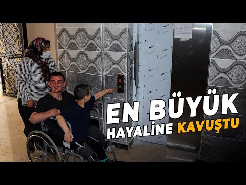 En Büyük Hayaline Kavuştu, Artık Onların Da Asansörlü Bir Evi Var