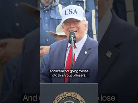 Trump Calls Democrats 'Losers' at Roosevelt Library Opening