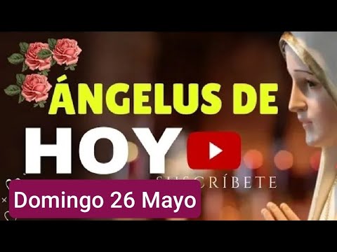 ? REZO DEL ÁNGELUS HOY DOMINGO 26 DE MAYO 2024. ORACIÓN DE SALUDO A LA SANTÍSIMA VIRGEN MARÍA ?