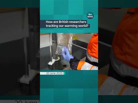 How are British researchers tracking our warming world? | ITV News