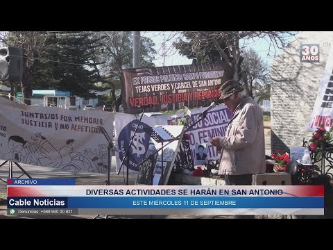 09 SEP 2024 Diversas actividades se harán en San Antonio este 11 de septiembre