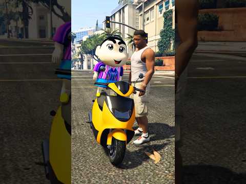 Franklin And Shinchan Running From Zombies | Robot hulk Saved Them #shorts