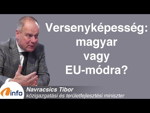 Versenyképesség: magyar vagy EU-módra? Navracsics Tibor, Inforádió, Aréna