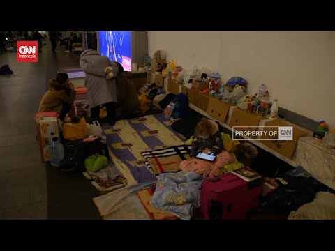 🔴Kisah Warga Ukraina 13 Hari Huni di Stasiun Kereta Bawah Tanah