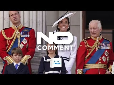 NO COMMENT: La familia real británica, unida con motivo del cumpleaños del rey Carlos III