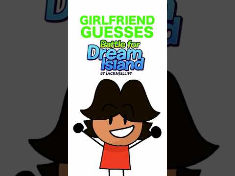 GIRLFRIEND Guesses BFDI:TPOT Part 3 #bfdi #bfdia #tpot #trending #animation #funny #osc #shorts #bfb