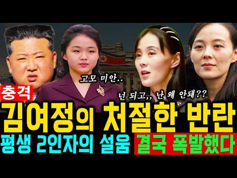 북한 김여정의 처절한 <strong>반란</strong> 시도, 평생 2인자의 설움... 결국 폭발했다 ㅣ 탈북감동사연