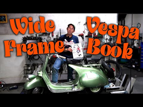 Robot Reviews Sticky’s new book “The Complete Spanner’s Manual – Vespa Wideframe Engines”