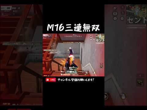 【荒野行動】M16三連で簡単無双🐉🪽 #荒野行動 #knivesout