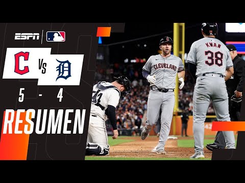 Resumen | GUARDIANS 5-4 TIGERS | CLEVELAND obliga un quinto y decisivo juego en la SERIE DIVISIONAL