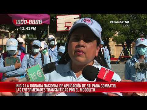 Lucha contra las enfermedades: Arranca jornada de BTI en Managua - Nicaragua