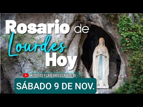 ? ROSARIO DE LOURDES HOY SÁBADO 9 DE NOVIEMBRE/24. MISTERIOS GOZOSOS ?