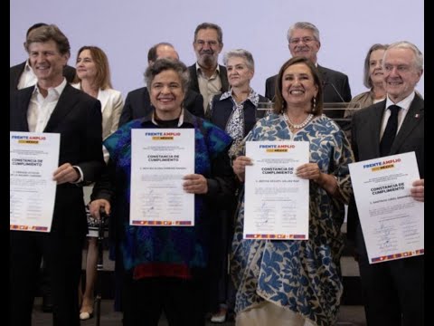 ¡QUÉ CASUALIDAD! SIGUEN EN EL CIRCO DEL FRENTE OPOSITOR XÓCHITL, CREEL, PAREDES Y DE LA MADRID