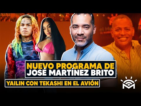 El Nuevo Programa de Martínez Brito - Yailin con Tekashi en el avión - El Bochinche