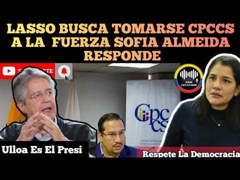 LASSO BUSCA TOMARSE CON LA POL1C14 EL CPCCS PRESIDENTA SOFIA ALMEIDA LE RESPONDE RFE TV